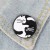 Ying Yang Cats Pin Badge For Cat Lovers