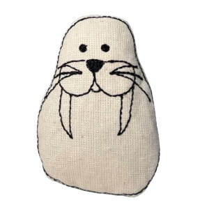 Walrus Catnip Pillow Cat Toy